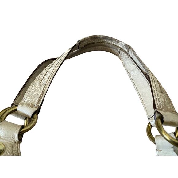 Vintage Coach Patchwork Purse Double Strap Shoulder Bag Luxury Formal Designer - Picture 9 of 16